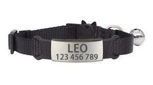 Custom Cat Collar | Personalized ID Free Engraving For Cat or Small Dog Pawfect