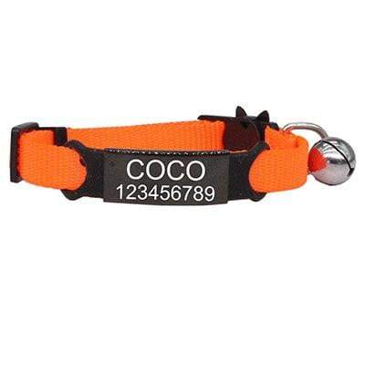 Custom Cat Collar | Personalized ID Free Engraving For Cat or Small Dog Pawfect