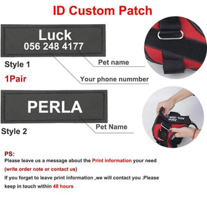 Personalized NO-PULL Dog Harness