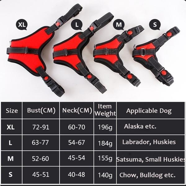 Heavy Duty Dog Harness (All Sizes) - PawOfFun