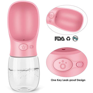 Portable Pet Water Bottle - PawOfFun