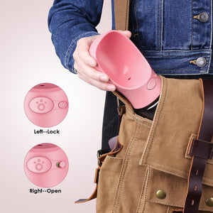 Portable Pet Water Bottle - PawOfFun