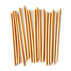 Biodegradable Bamboo Straws 12pcs