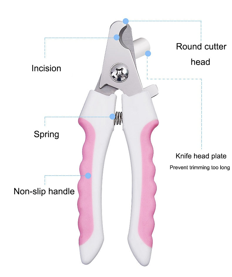 Pet Nail Clipper Scissors For Dogs & Cats of All Sizes