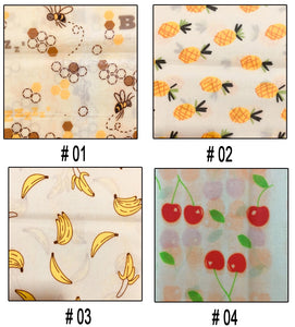 Organic Beeswax Food Wraps, Eco-Friendly & Reusable