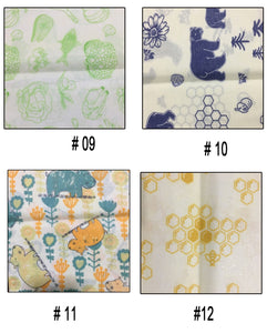 Organic Beeswax Food Wraps, Eco-Friendly & Reusable