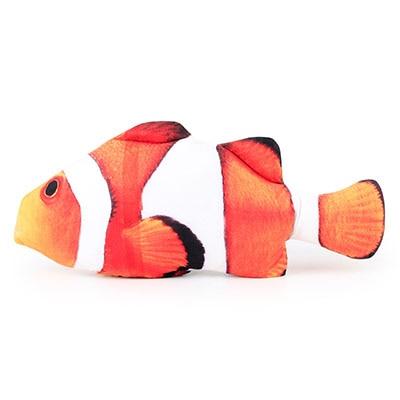 Cat Toy Fish | 3D Stuffed Fish Toy - PawOfFun