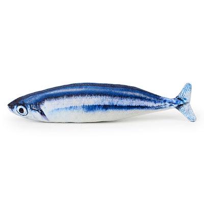 Cat Toy Fish | 3D Stuffed Fish Toy - PawOfFun