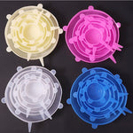 Load image into Gallery viewer, Silicone Stretch Lids 6Pack Various Sizes
