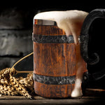 Load image into Gallery viewer, Crude Wood Mug / Double Wall Insulated Tumbler
