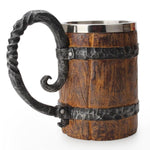 Load image into Gallery viewer, Crude Wood Mug / Double Wall Insulated Tumbler
