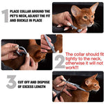 Load image into Gallery viewer, Adjustable Anti Flea &amp; Tick Collar for Dogs Cats - PawOfFun
