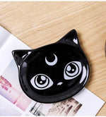 Load image into Gallery viewer, Black Cat Ceramics Mug [Coffee Mug + Spoon + Tray] - PawOfFun
