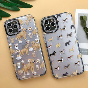 Cat Dog Cartoon Phone Cases - PawOfFun