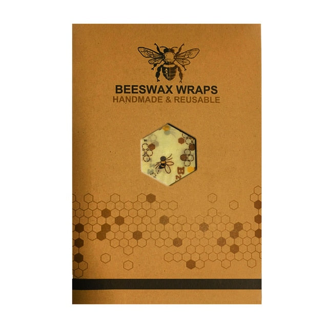 Organic Beeswax Food Wraps, Eco-Friendly & Reusable