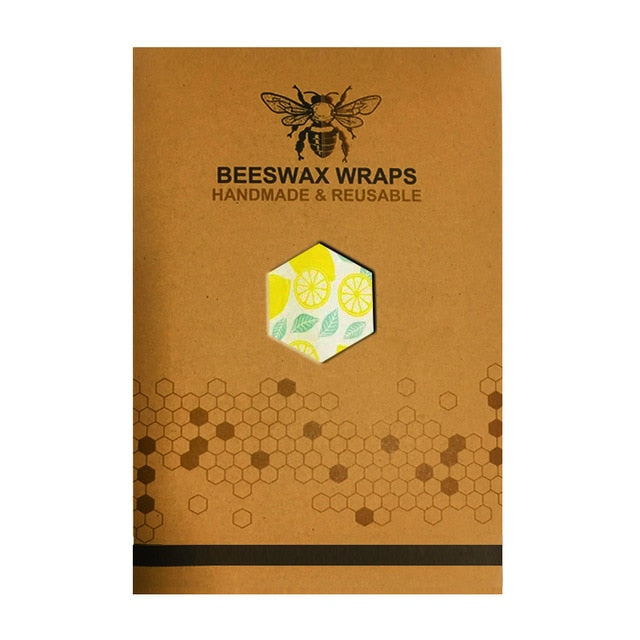 Organic Beeswax Food Wraps, Eco-Friendly & Reusable