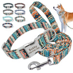 Load image into Gallery viewer, Custom Dog Collar and Leash Set - PawOfFun
