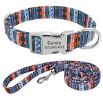 Load image into Gallery viewer, Custom Dog Collar and Leash Set - PawOfFun
