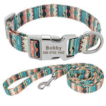 Load image into Gallery viewer, Custom Dog Collar and Leash Set - PawOfFun
