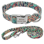 Load image into Gallery viewer, Custom Dog Collar and Leash Set - PawOfFun
