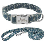 Load image into Gallery viewer, Custom Dog Collar and Leash Set - PawOfFun
