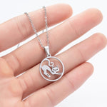 Load image into Gallery viewer, Stainless Steel Hummingbird, Cat Necklace For Women
