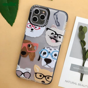 Cat Dog Cartoon Phone Cases - PawOfFun