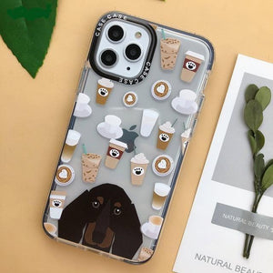 Cat Dog Cartoon Phone Cases - PawOfFun