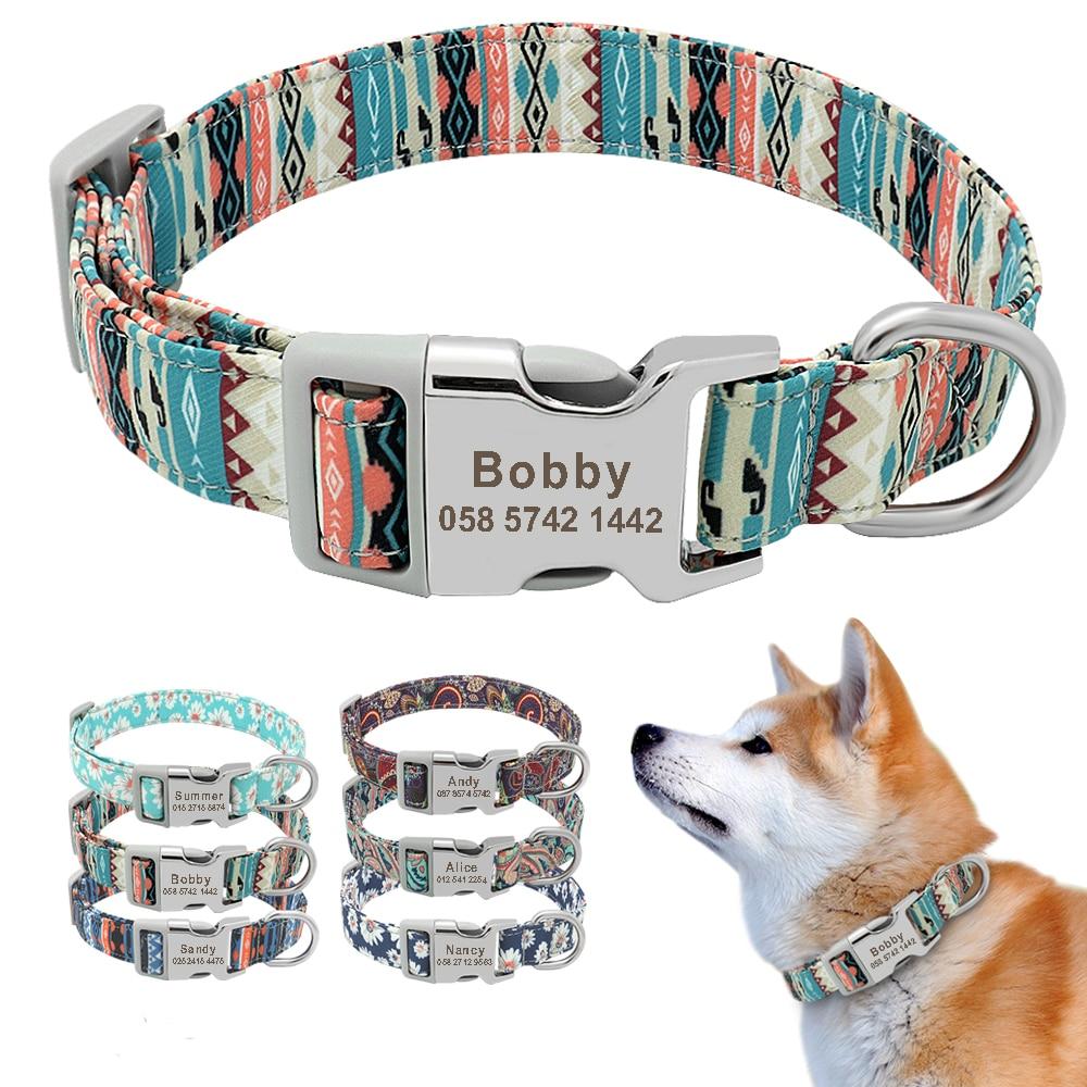 Custom Pet Collar Personalized For Dogs / Cats - PawOfFun