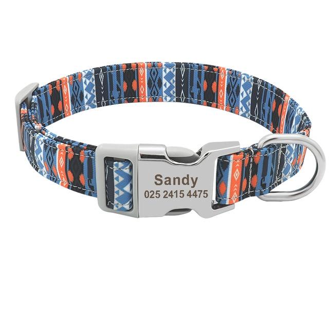 Custom Pet Collar Personalized For Dogs / Cats - PawOfFun