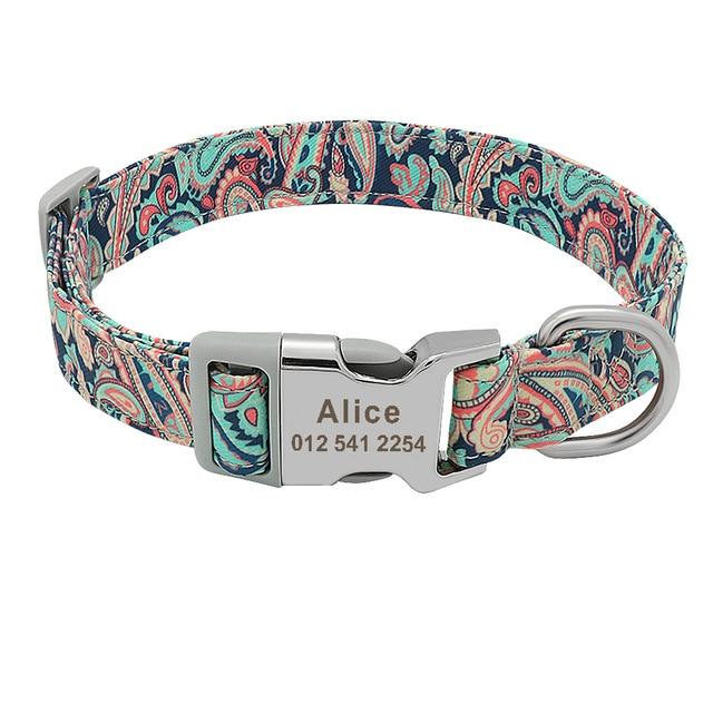 Custom Pet Collar Personalized For Dogs / Cats - PawOfFun