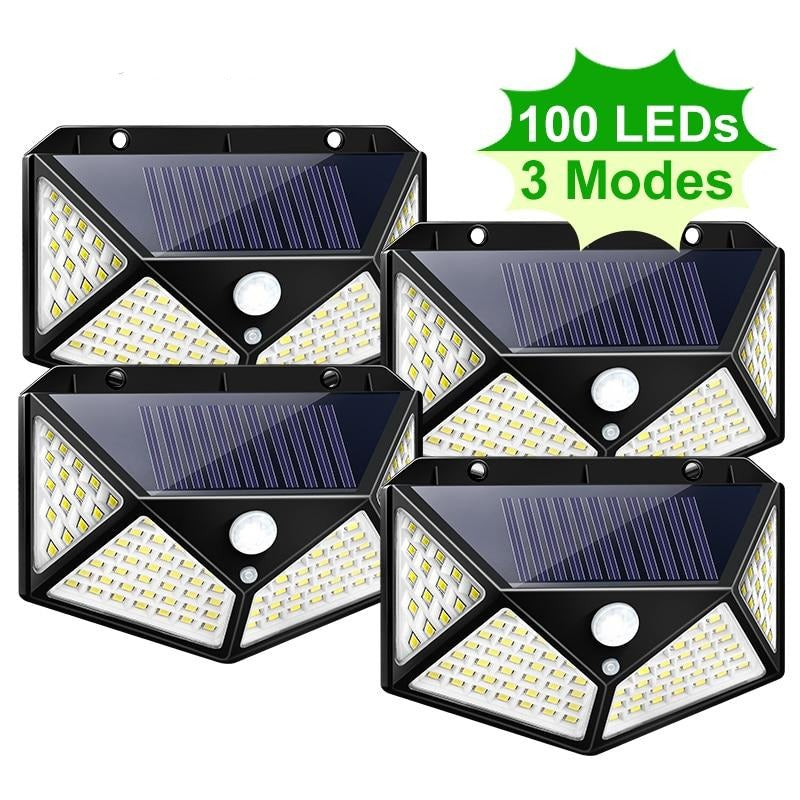 LED Outdoor Solar Light | Waterproof, PIR Motion Sensor, Garden Light