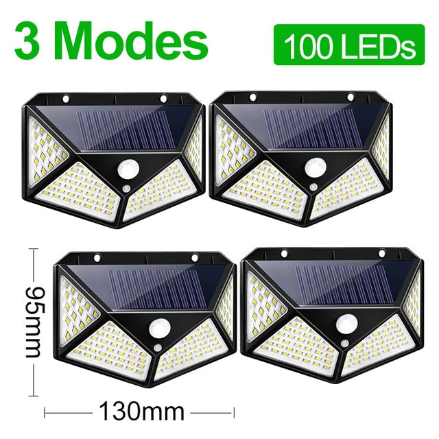 LED Outdoor Solar Light | Waterproof, PIR Motion Sensor, Garden Light