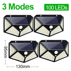 LED Outdoor Solar Light | Waterproof, PIR Motion Sensor, Garden Light