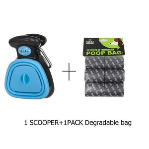 Dog Pet Pooper Scooper + Bio-decomposable bags - PawOfFun