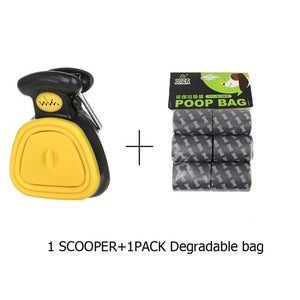 Dog Pet Pooper Scooper + Bio-decomposable bags - PawOfFun