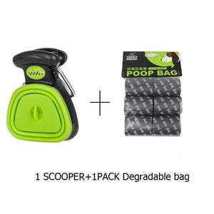 Dog Pet Pooper Scooper + Bio-decomposable bags - PawOfFun