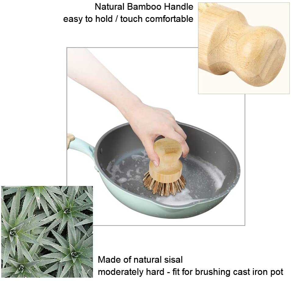 Natural Sisal Hemp Cleaning Brush