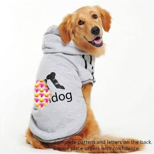 Warm Dog Clothes Hoodie For Winter