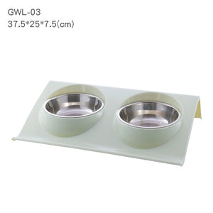 Pet Food & Water Bowls and Stand