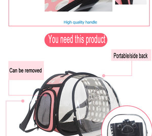 Transparent Pet Carrier