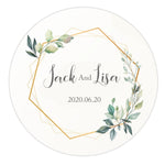 Load image into Gallery viewer, 96pcs Custom Wedding Invitation Stickers
