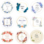 Load image into Gallery viewer, 96pcs Custom Wedding Invitation Stickers
